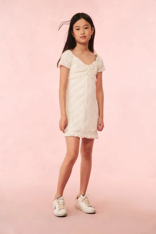 Girls Bresley Mini Dress made by LoveShackFancy
