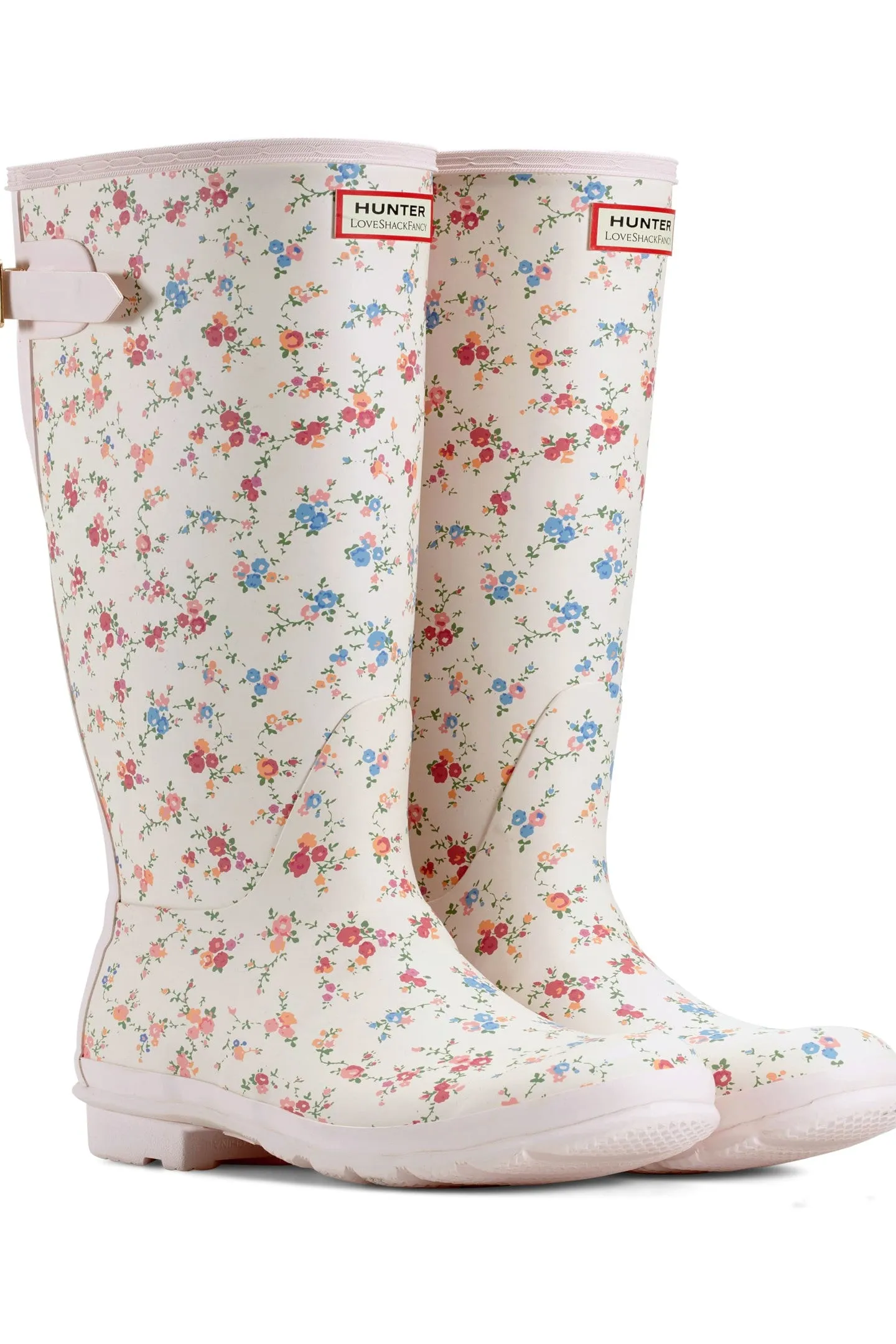 Hunter x LoveShackFancy Womens Original Tall Boot - SUNRISE PATCHWORK sold by LoveShackFancy product image thumbnail 3