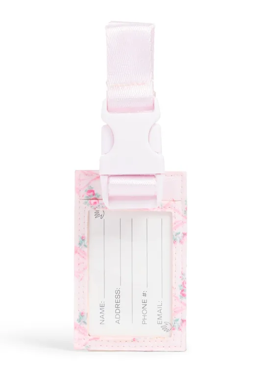 STATE x LoveShackFancy Logan Luggage Tag sold by LoveShackFancy