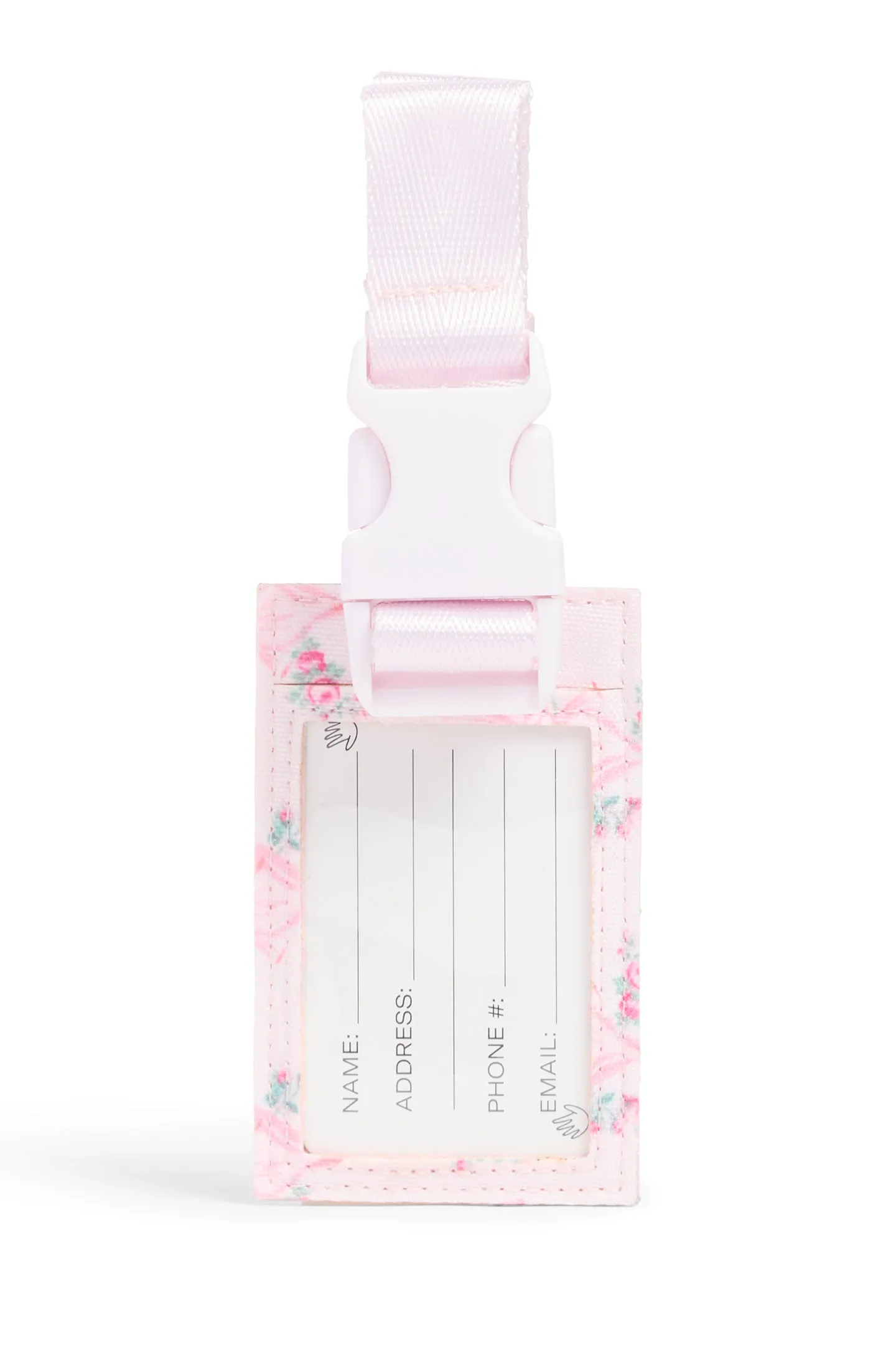 STATE x LoveShackFancy Logan Luggage Tag sold by LoveShackFancy