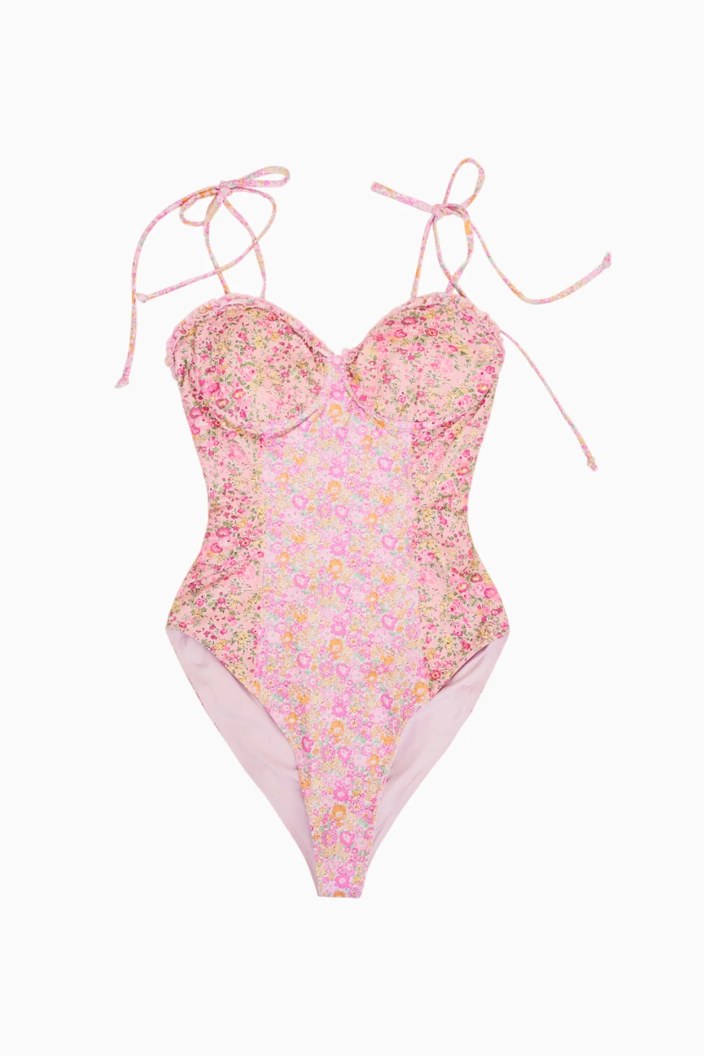 Chamomile Liberty Fabric One-Piece Swimsuit sold by LoveShackFancy product image thumbnail 5