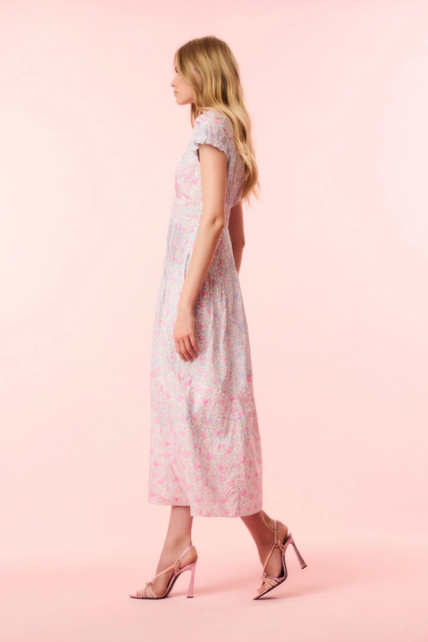 Suvi Liberty Fabric Midi Dress sold by LoveShackFancy product image thumbnail 3