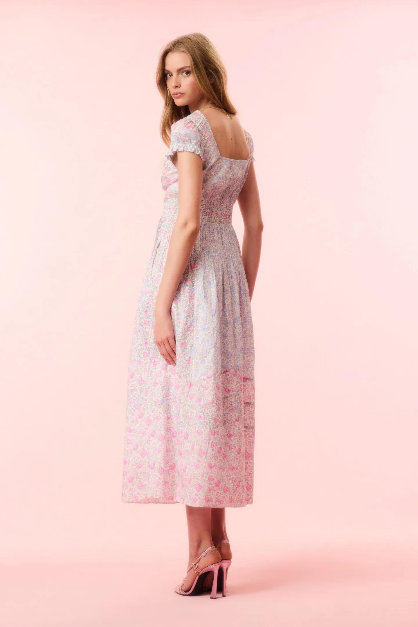 Suvi Liberty Fabric Midi Dress sold by LoveShackFancy product image thumbnail 4