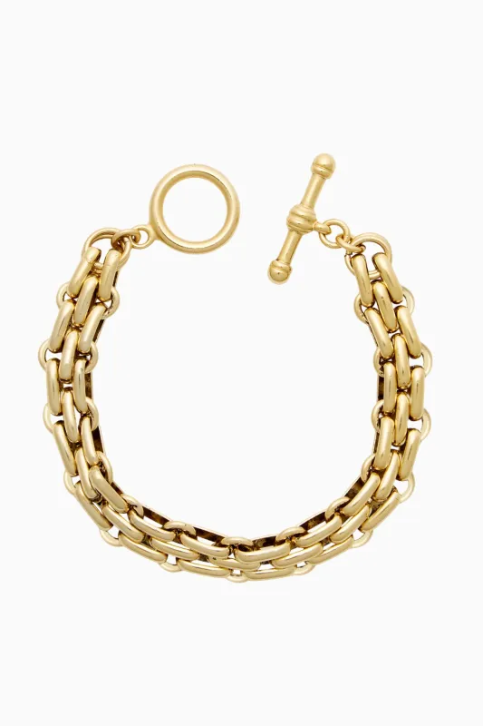 Brinker+Eliza End Game Bracelet sold by LoveShackFancy