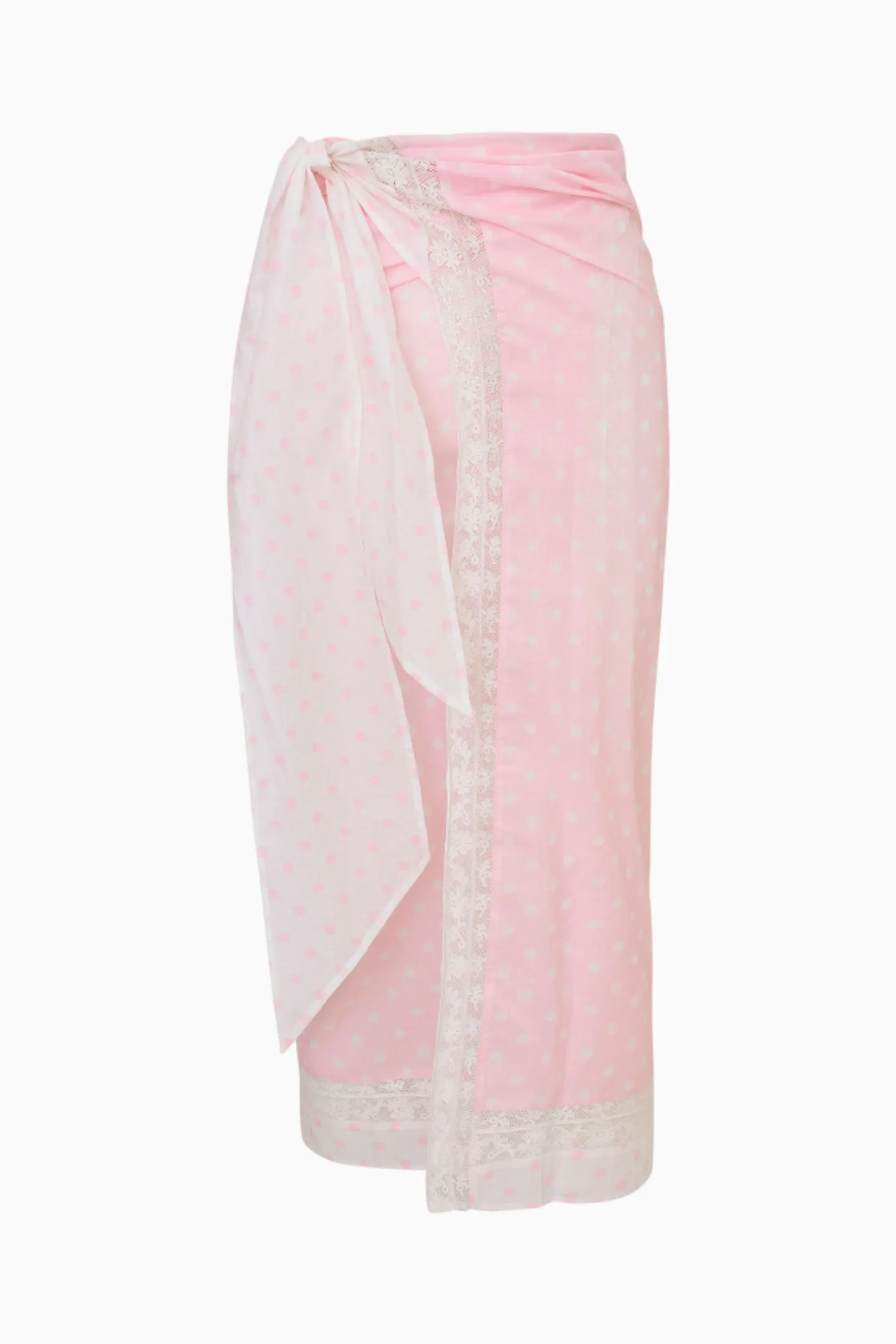 Emabella Cotton Polkadot Sarong sold by LoveShackFancy