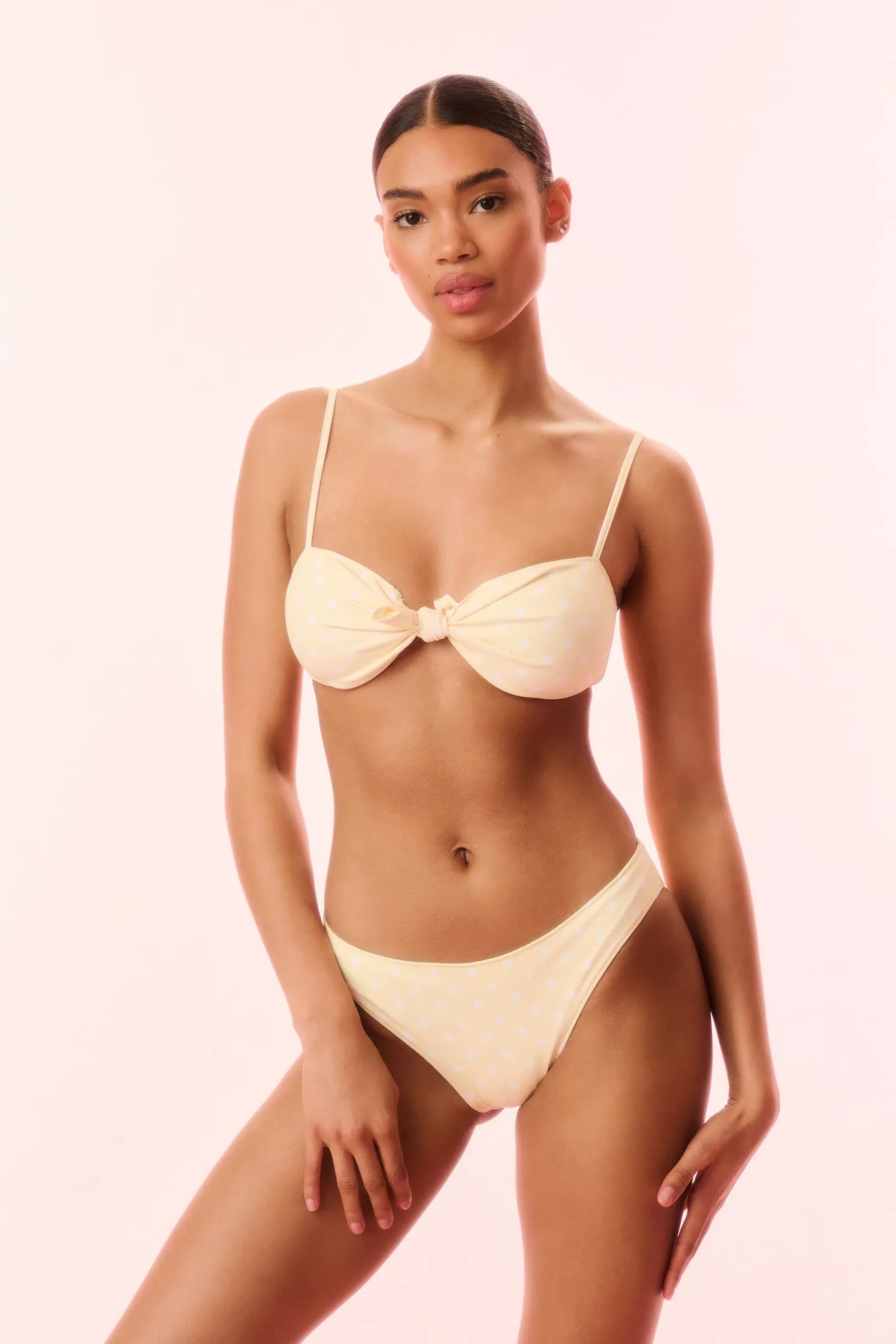 Klaudyna Polkadot Bikini sold by LoveShackFancy product image thumbnail 5