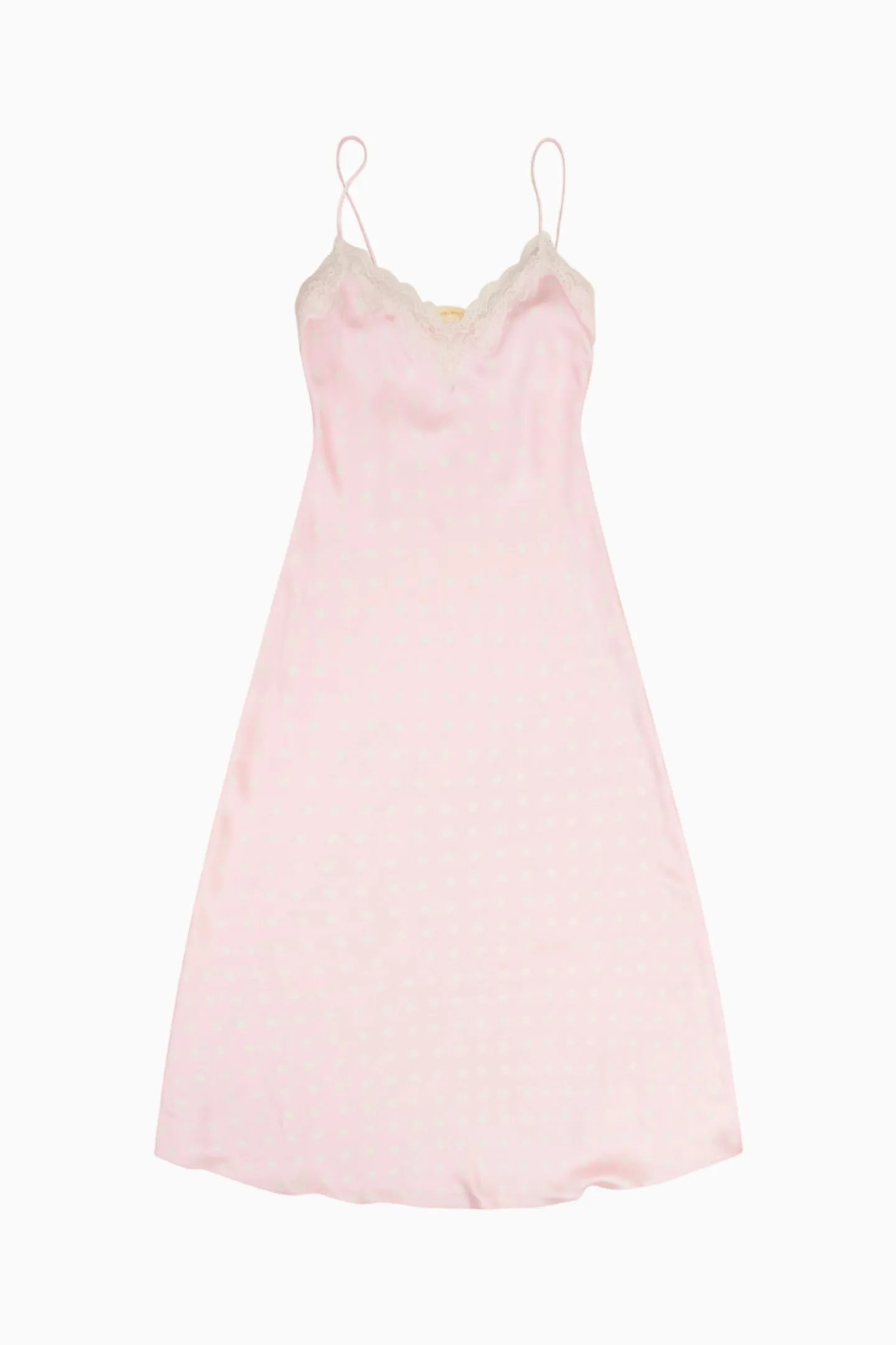 Girls Adelise Polkadot Slip Dress sold by LoveShackFancy product image thumbnail 4