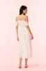 Allesia Cotton Midi Skirt sold by LoveShackFancy