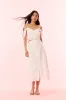 Allesia Cotton Midi Skirt sold by LoveShackFancy