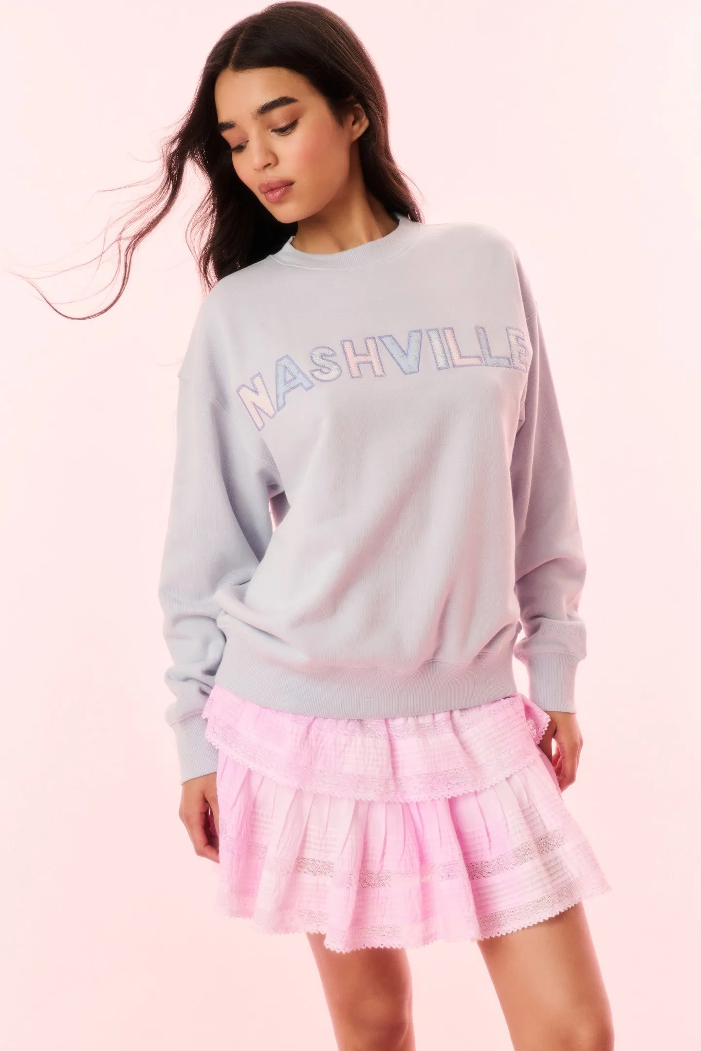 Palo City Pullover - MOONSTONE NASHVILLE sold by LoveShackFancy product image thumbnail 4