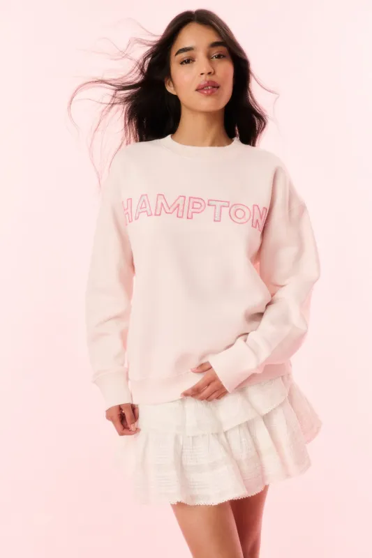 Palo City Pullover - MELLOW ROSE HAMPTONS sold by LoveShackFancy