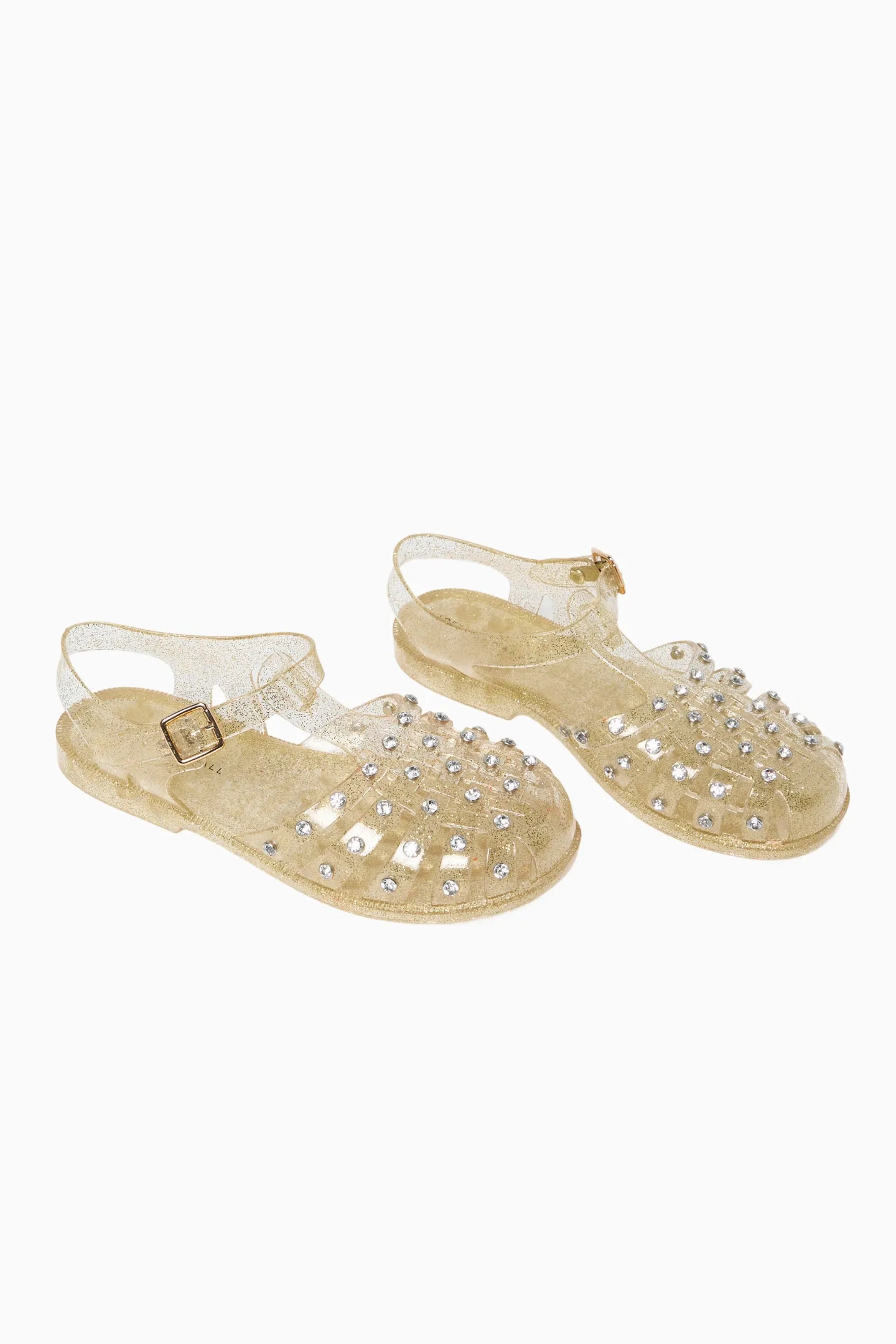 Loeffler Randall Rhinestone Jelly Sandals sold by LoveShackFancy product image thumbnail 4