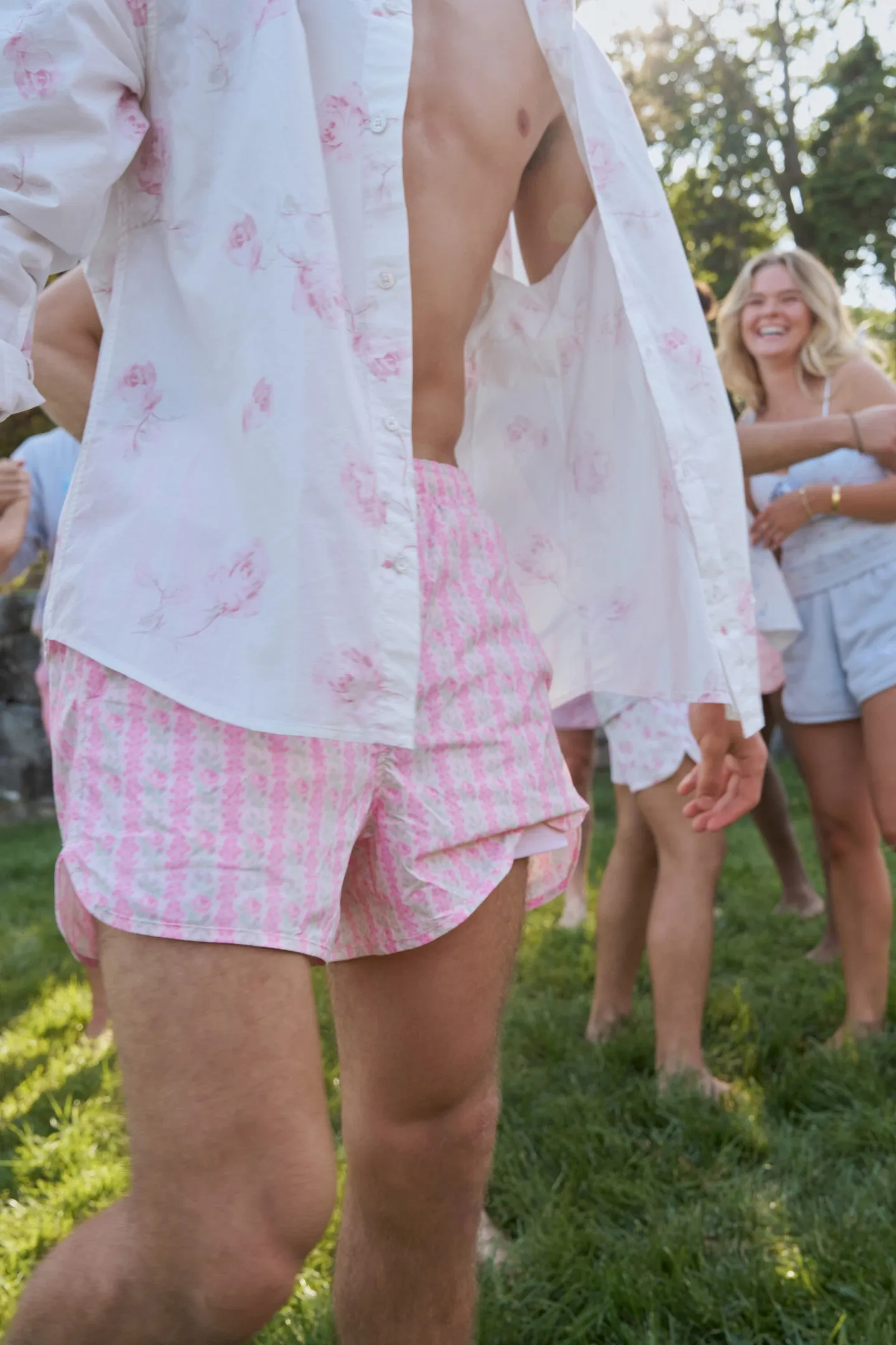 Hudley Cotton Unisex Shirt - STERLING DUSK sold by LoveShackFancy product image thumbnail 2