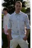 Hudley Cotton Unisex Shirt - WHISPER BLUE sold by LoveShackFancy