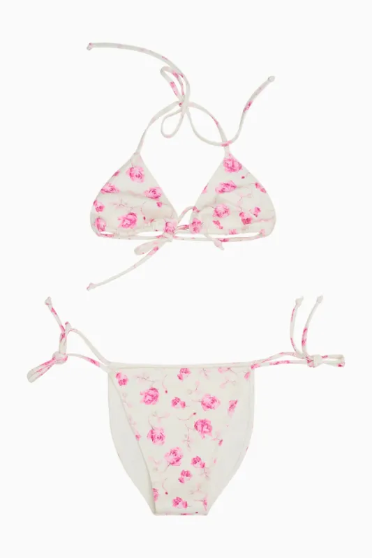 Tween Dannie Fragrance Print Bikini - STERLING DUSK sold by LoveShackFancy
