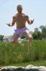 Men's Kai Swim Shorts - HIBISCUS sold by LoveShackFancy