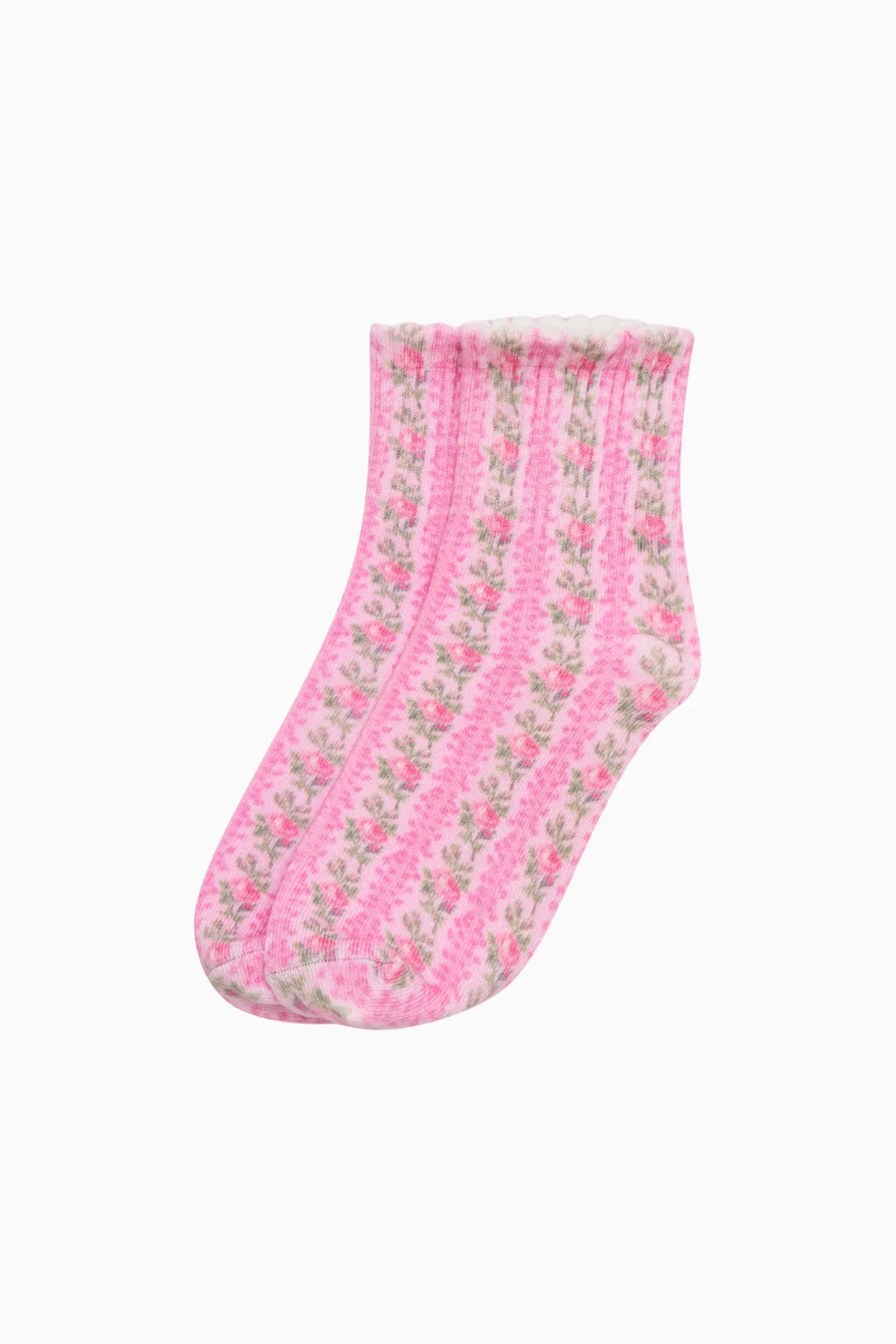 Lowell Heirloom Print Socks sold by LoveShackFancy