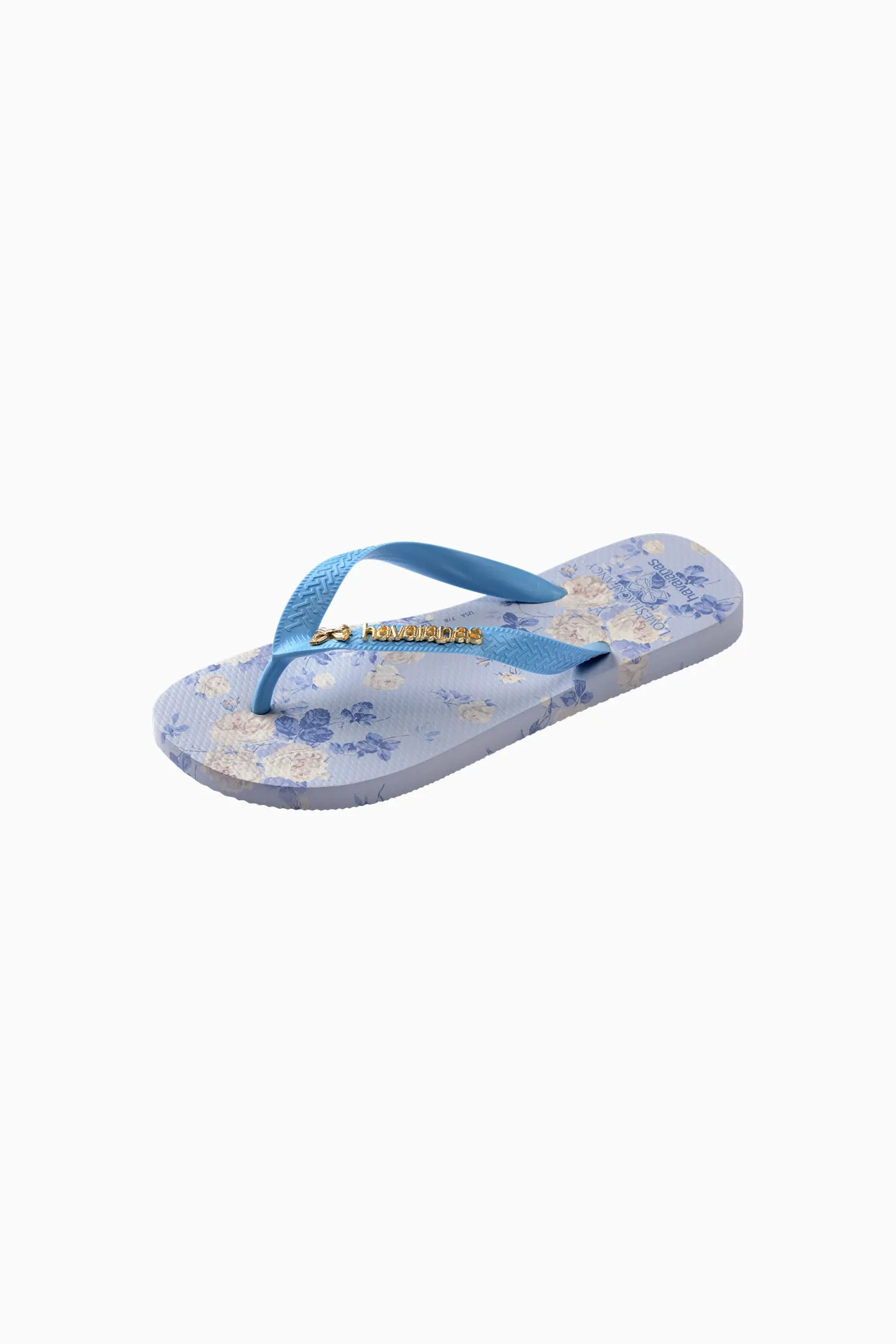 LoveShackFancy x havaianas Girls Whisper Blue Flip Flops sold by LoveShackFancy product image thumbnail 3