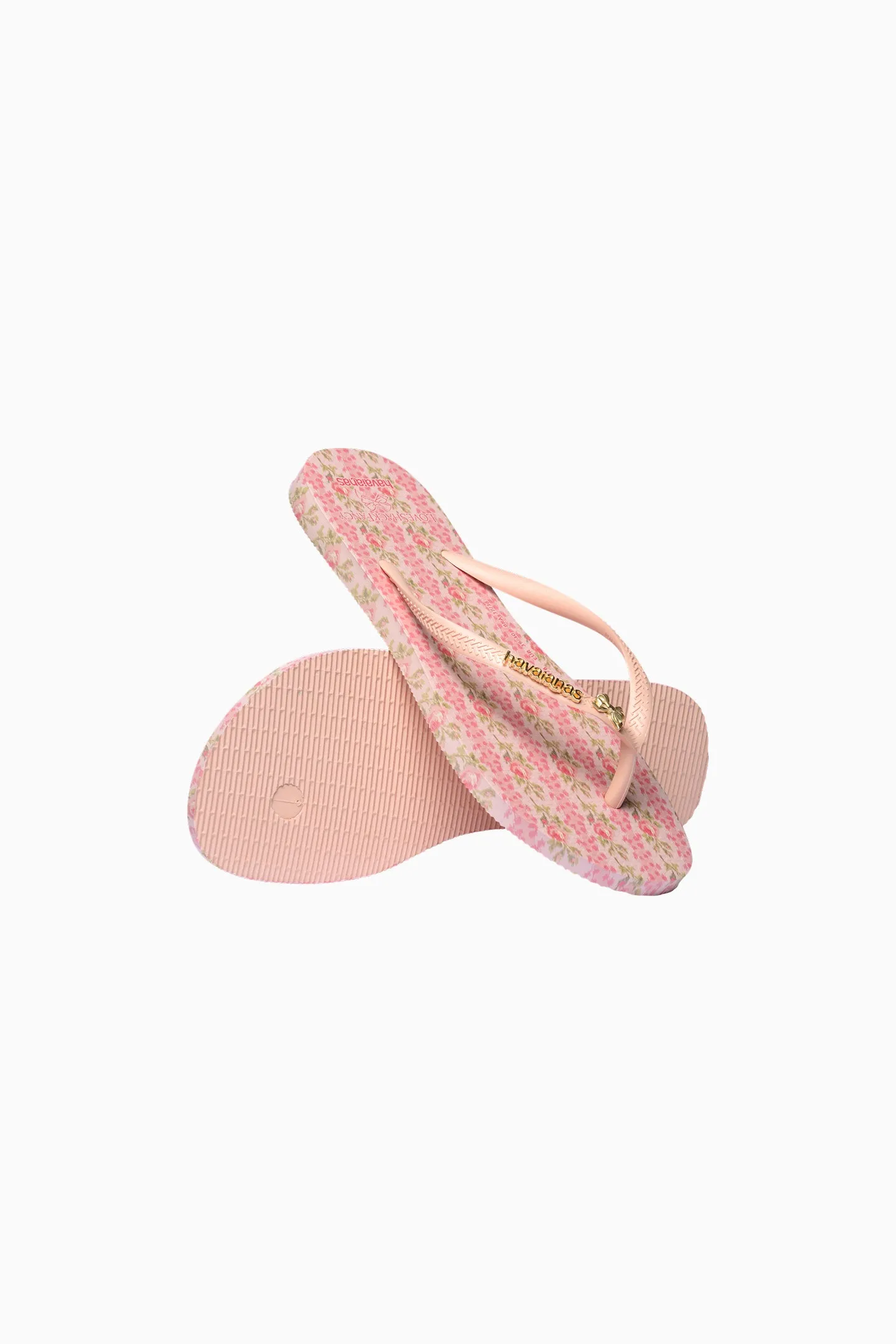LoveShackFancy x havaianas Girls Strawberry Macaroon Flip Flops sold by LoveShackFancy product image thumbnail 4