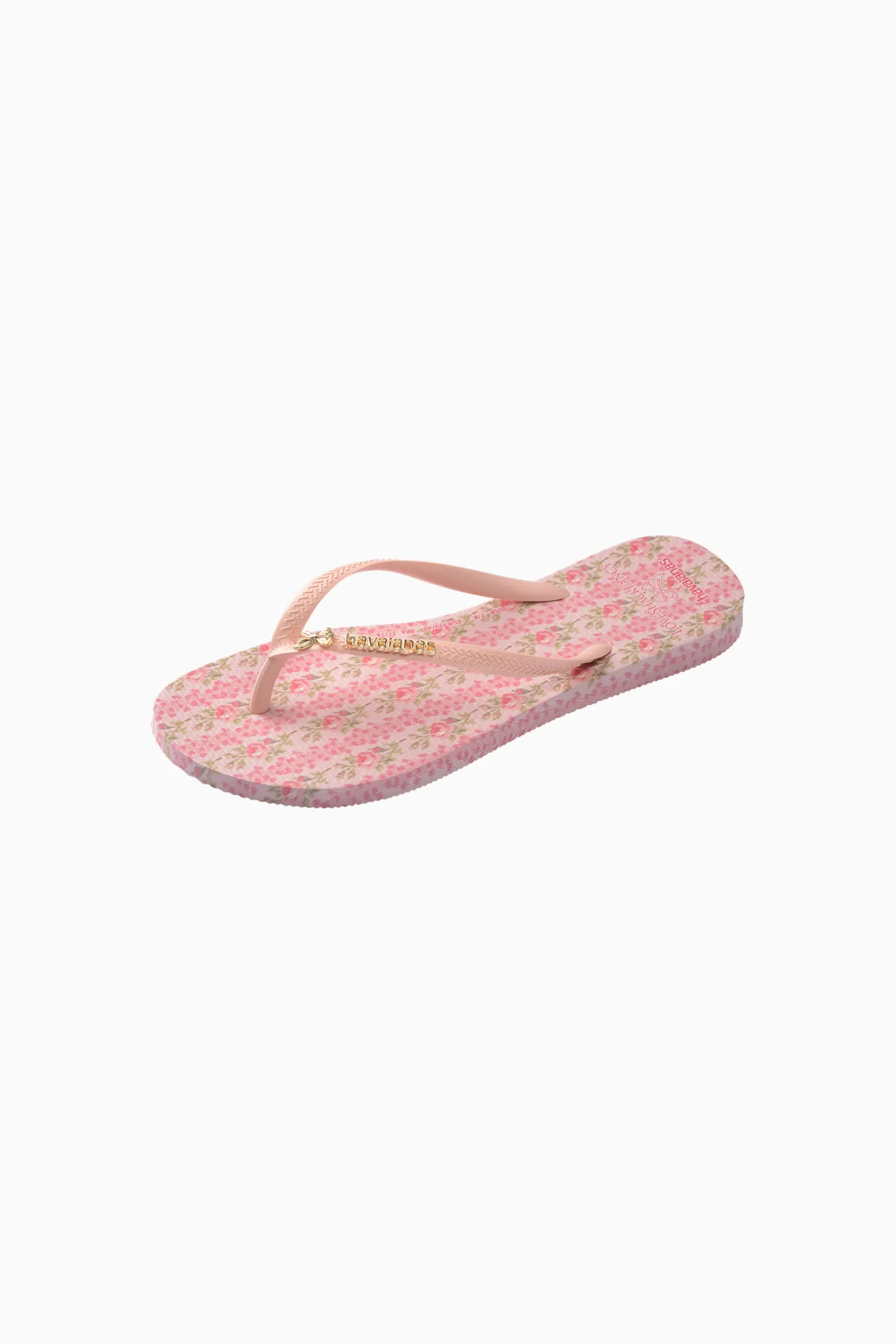 LoveShackFancy x havaianas Girls Strawberry Macaroon Flip Flops sold by LoveShackFancy product image thumbnail 3