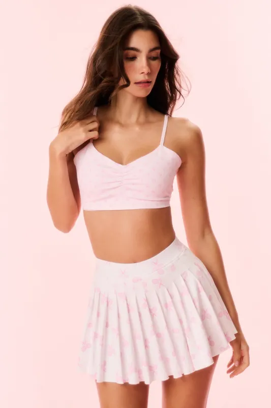 Dancia Active Skort - VICTORY WHITE sold by LoveShackFancy