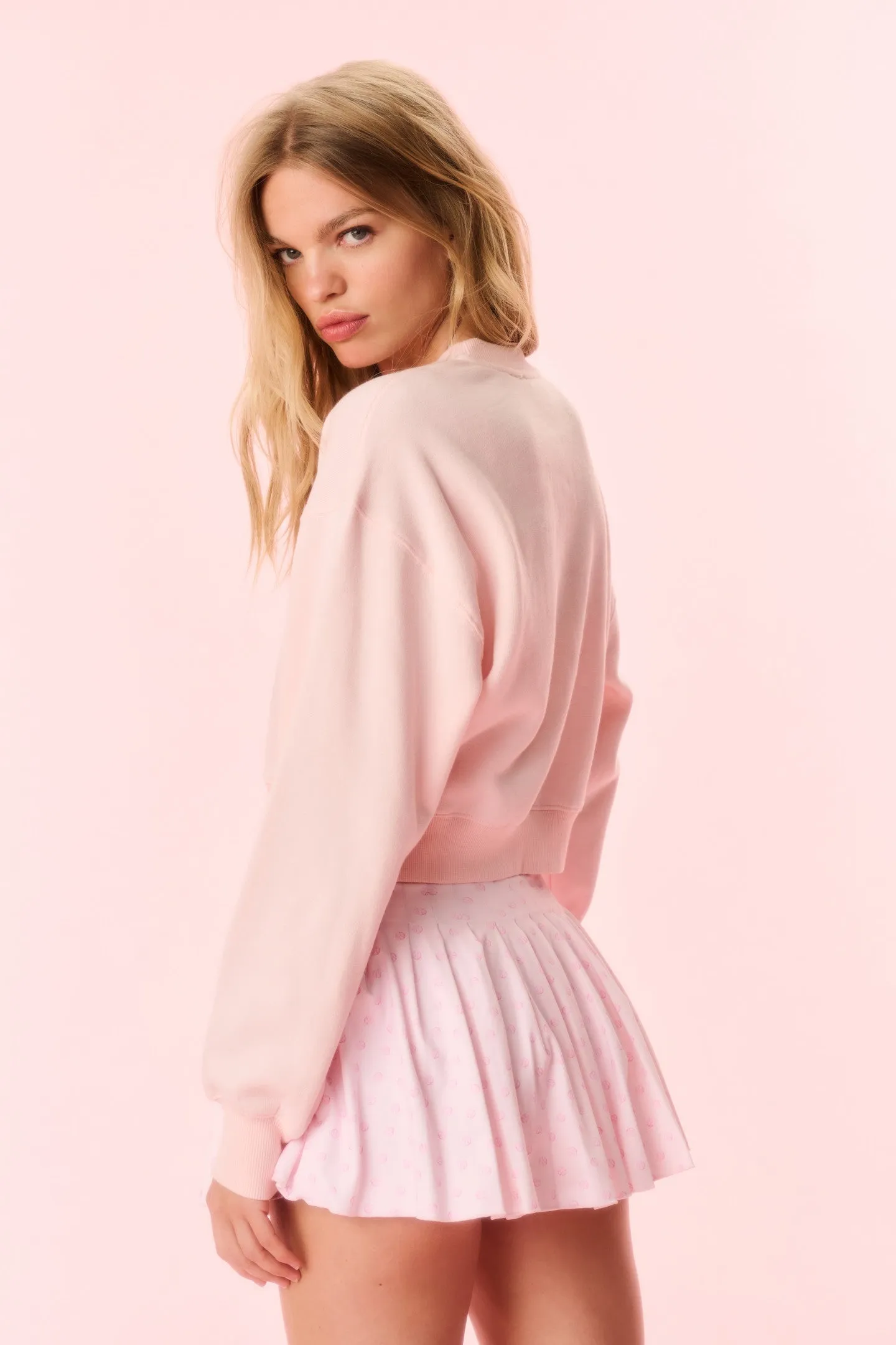 Aneria Cropped Tennis Pullover sold by LoveShackFancy product image thumbnail 5