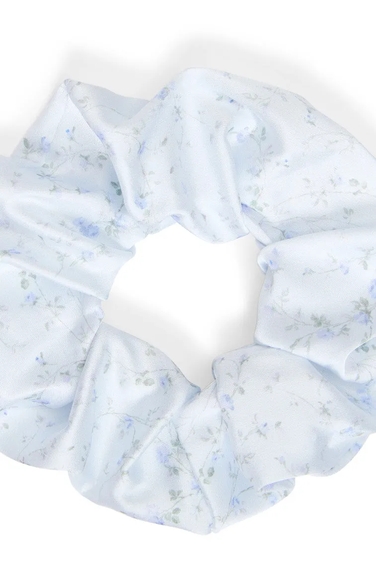 LoveShackFancy x Goody Blue Large Satin Scrunchie Set sold by LoveShackFancy product image thumbnail 4