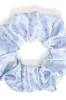 LoveShackFancy x Goody Blue Large Satin Scrunchie Set sold by LoveShackFancy