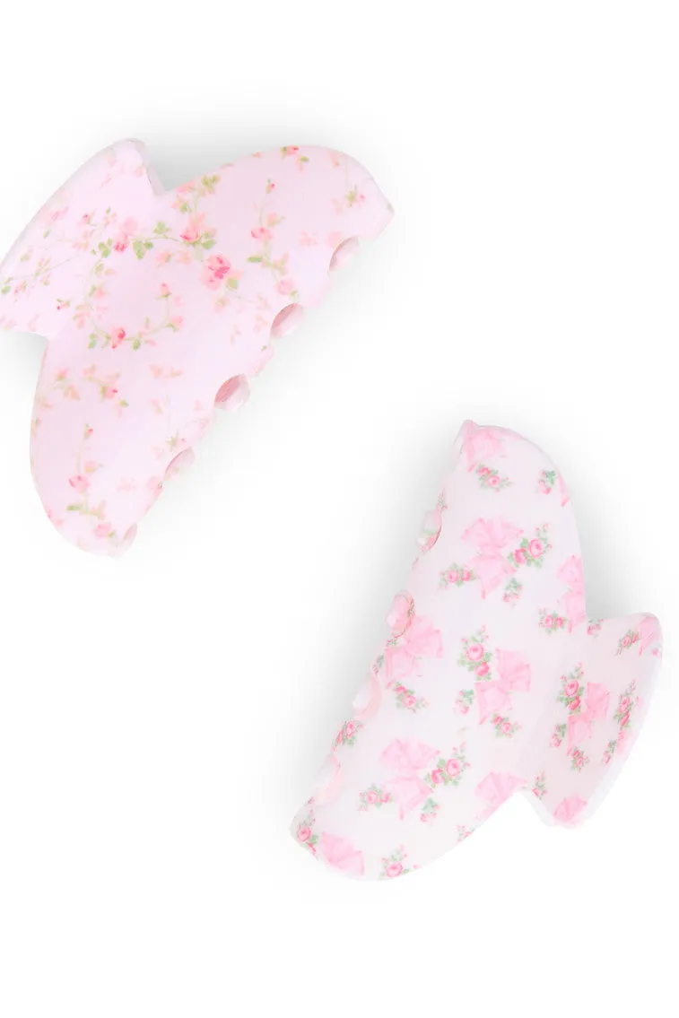 LoveShackFancy x Goody Pink Small Claw Set sold by LoveShackFancy product image thumbnail 3