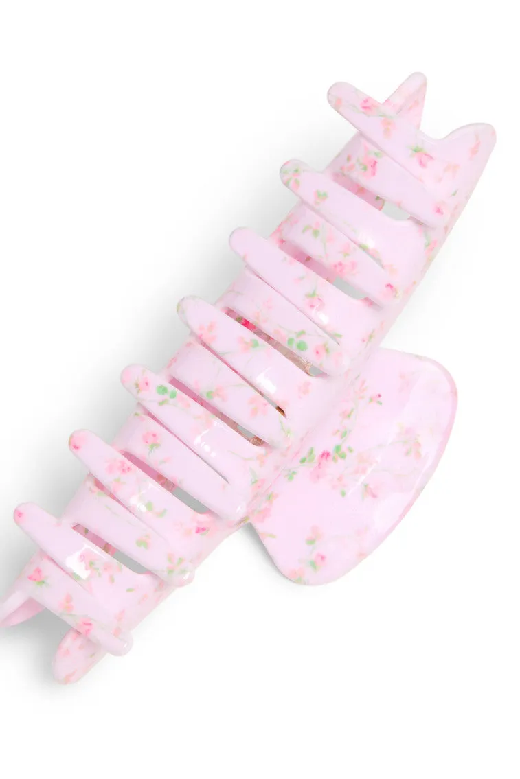 LoveShackFancy x Goody Pink English Ivy Large Claw sold by LoveShackFancy product image thumbnail 3