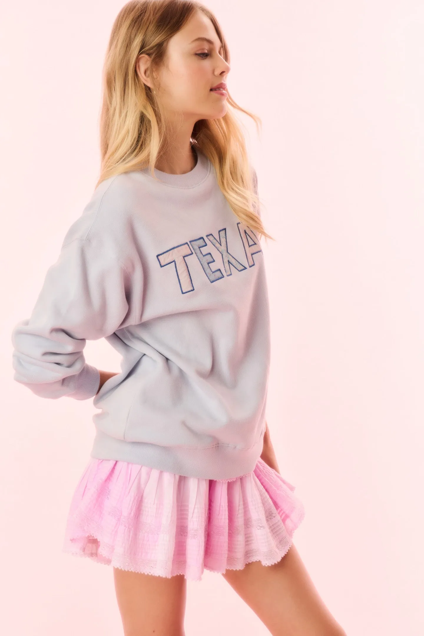 Palo City Pullover - MOONSTONE TEXAS sold by LoveShackFancy product image thumbnail 2