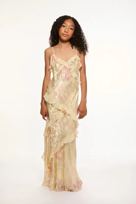 Girls Mini Rialto Summer Heirloom Print Dress sold by LoveShackFancy