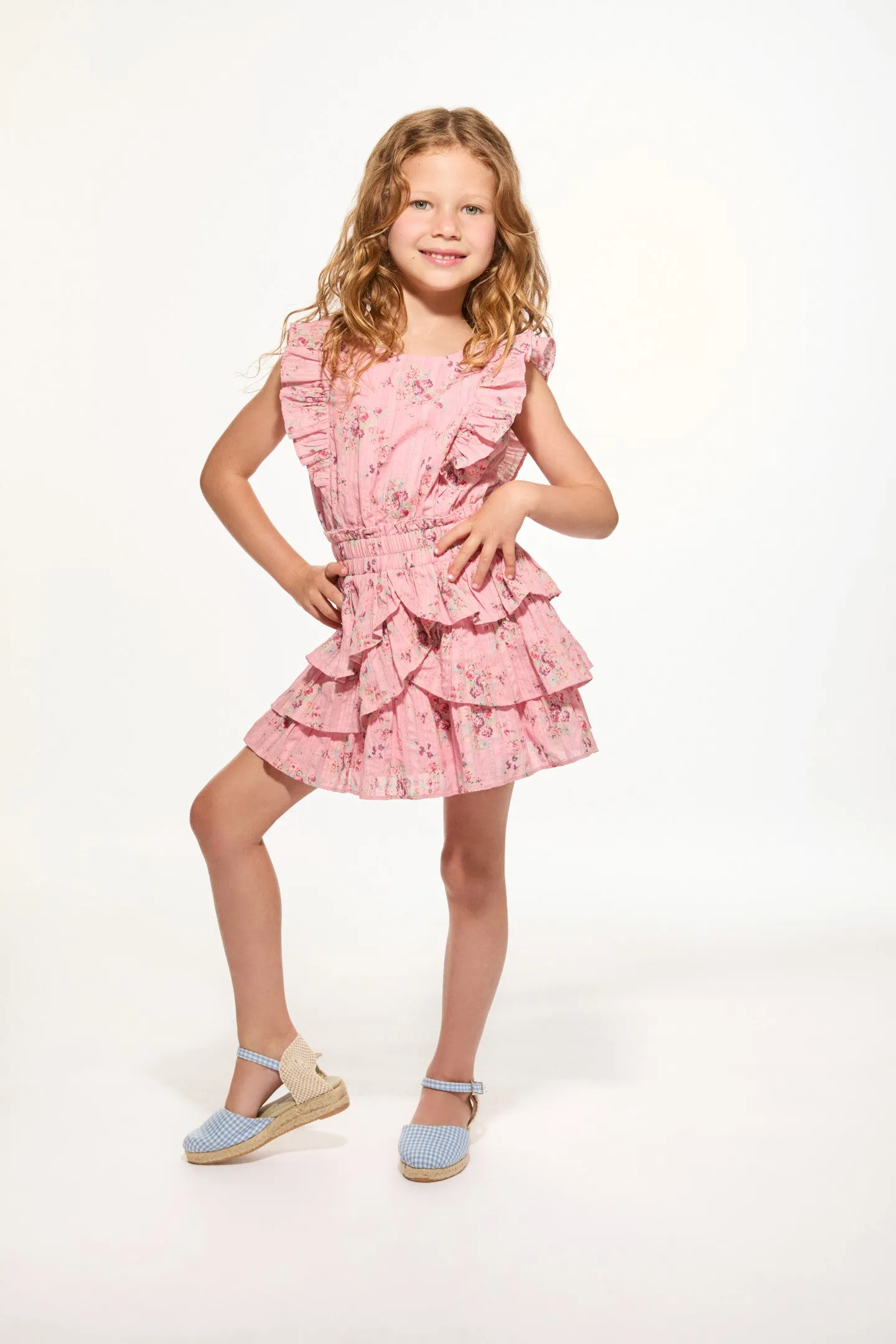 Girls Decker Upcycled Cotton Dress sold by LoveShackFancy product image thumbnail 5