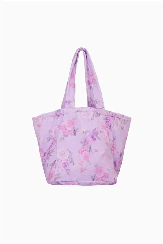 Rosaline Heirloom Print Terry Beach Tote sold by LoveShackFancy