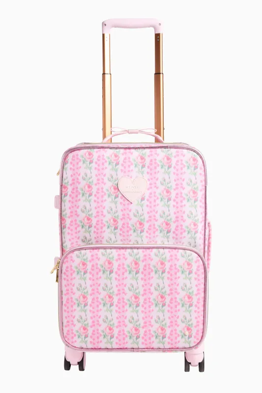 STATE x LoveShackFancy Logan Heirloom Print Carry-On Suitcase sold by LoveShackFancy