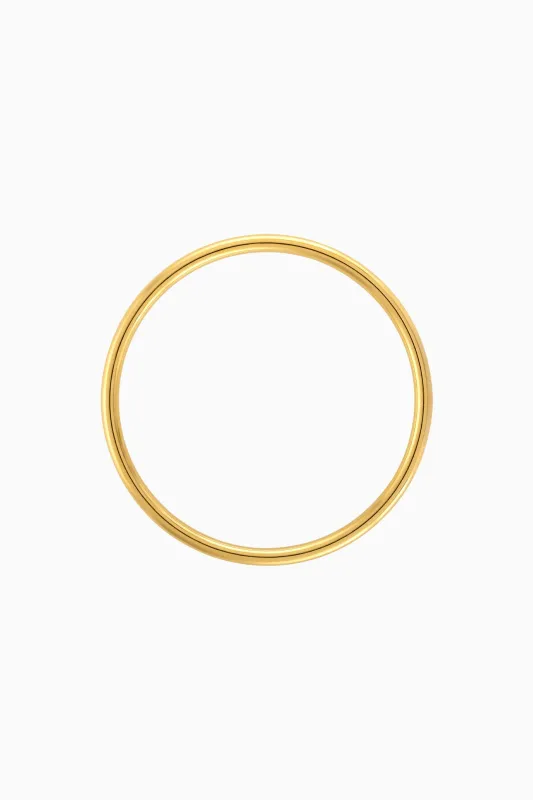 Logan Tay Gold Bangle sold by LoveShackFancy