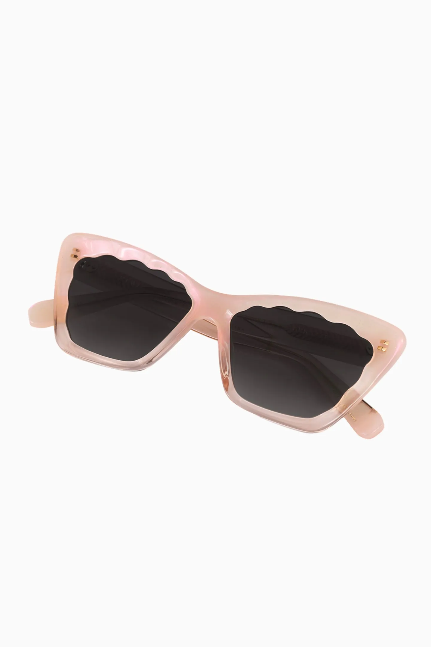 LoveShackFancy x KREWE Brigitte Sunglasses sold by LoveShackFancy product image thumbnail 4