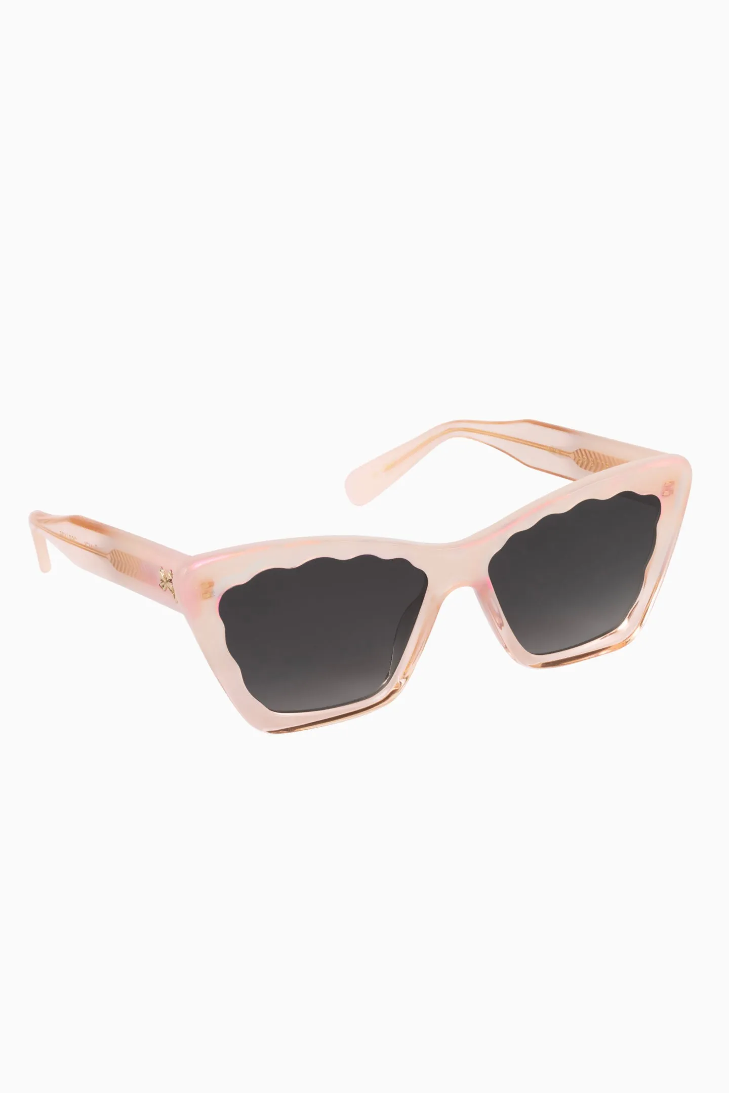 LoveShackFancy x KREWE Brigitte Sunglasses sold by LoveShackFancy product image thumbnail 3