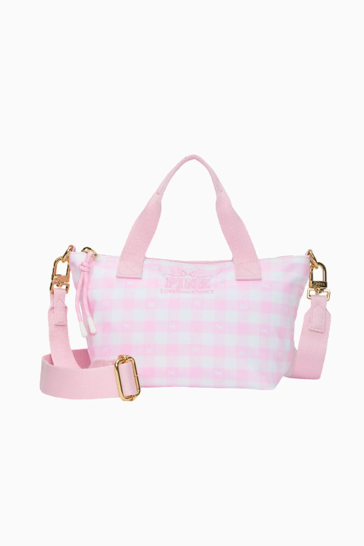 PINK x LoveShackFancy Mini Tote Bag sold by LoveShackFancy product image thumbnail 2