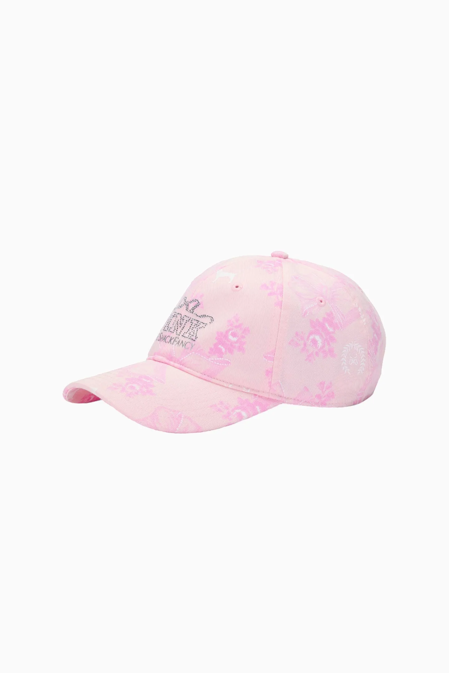 PINK x LoveShackFancy Beaux Icons Baseball Hat sold by LoveShackFancy product image thumbnail 3