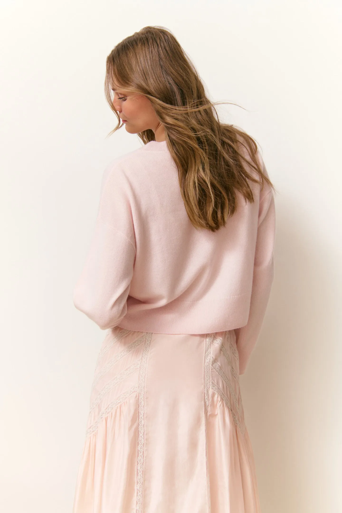 Bellman Soft Cashmere Pullover sold by LoveShackFancy product image thumbnail 4