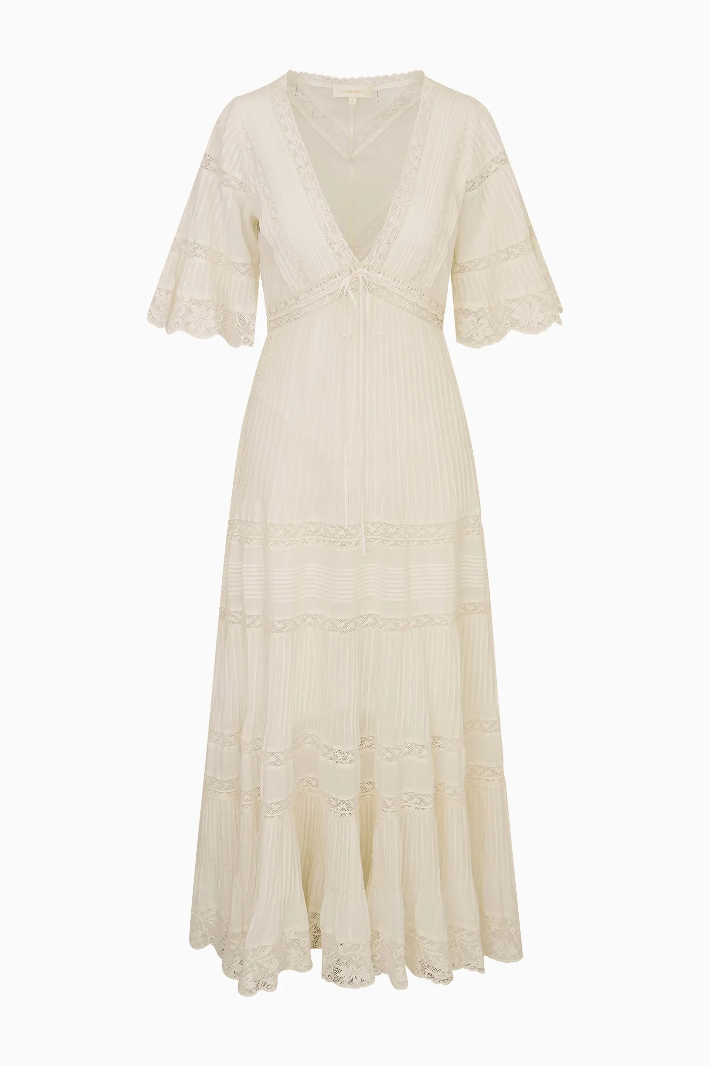 Marlowe Cotton Midi Dress sold by LoveShackFancy product image thumbnail 5