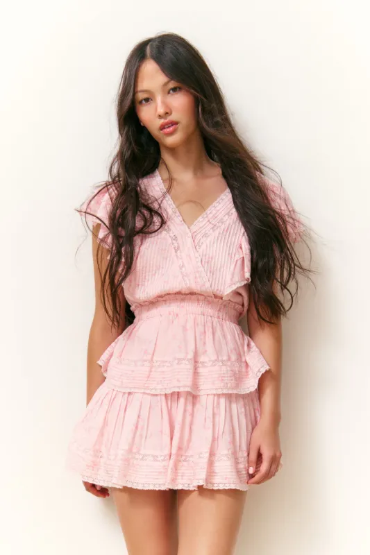 Gwen Luna Rosa Fleur Dress sold by LoveShackFancy