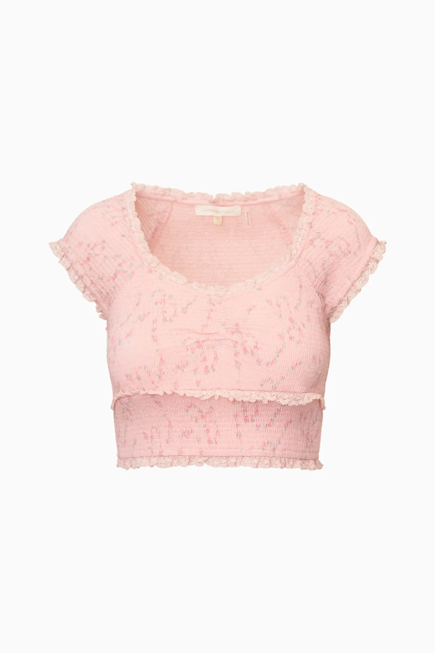 Cambron Luna Rosa Fleur Top sold by LoveShackFancy product image thumbnail 4
