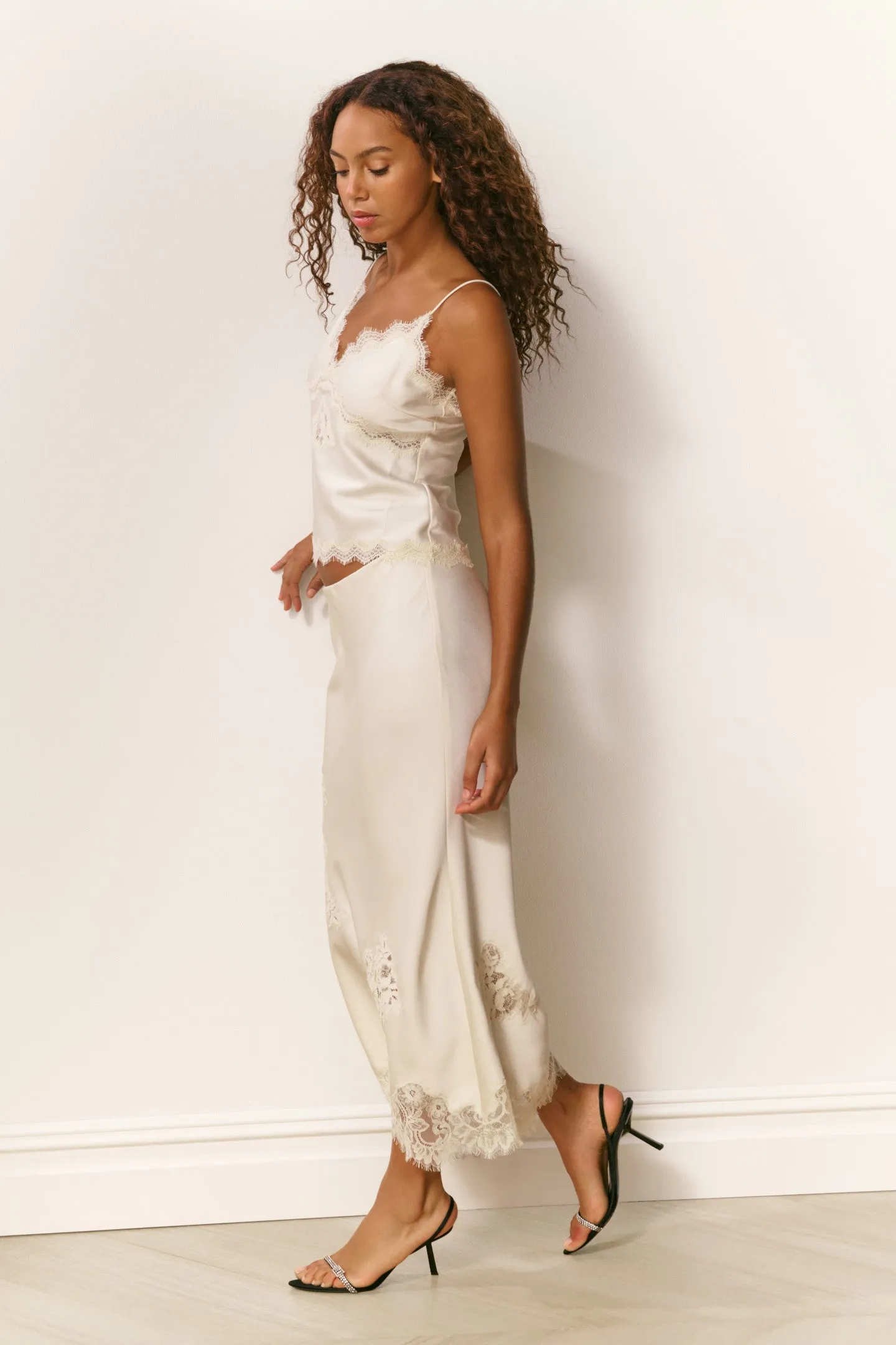 Evony Satin Crepe Top sold by LoveShackFancy product image thumbnail 3