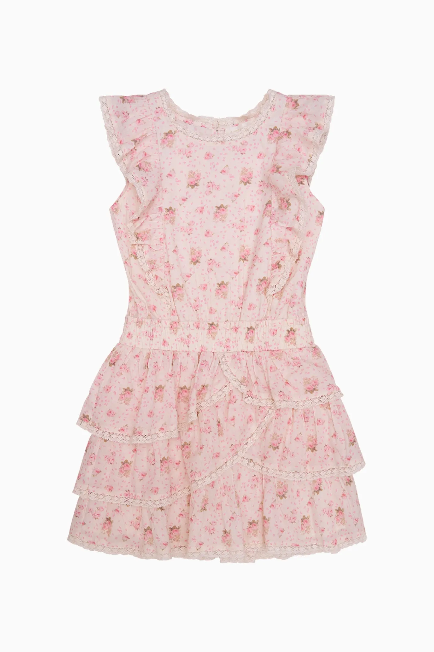 Girls Decker Cotton Garden Print Dress sold by LoveShackFancy product image thumbnail 2