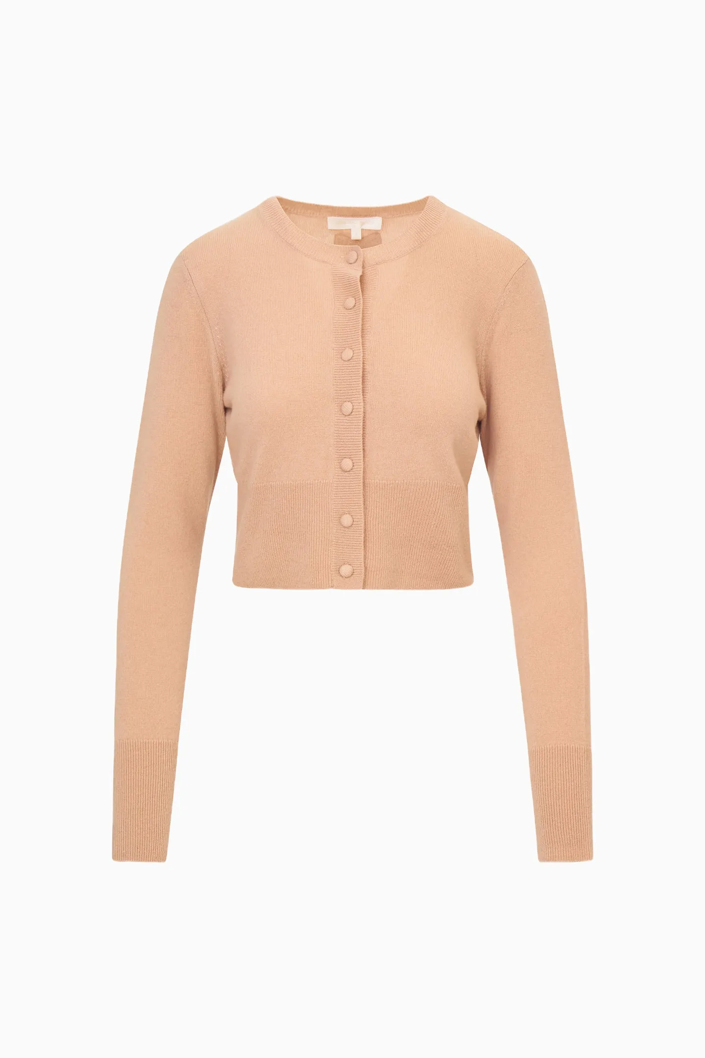 Adeanne Soft Cashmere Cardigan - TOFFEE sold by LoveShackFancy product image thumbnail 5