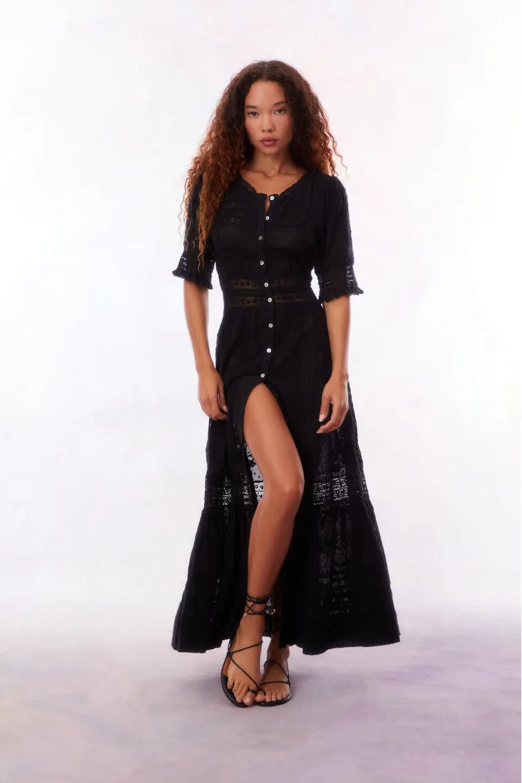 Minka Heritage Maxi Dress sold by LoveShackFancy