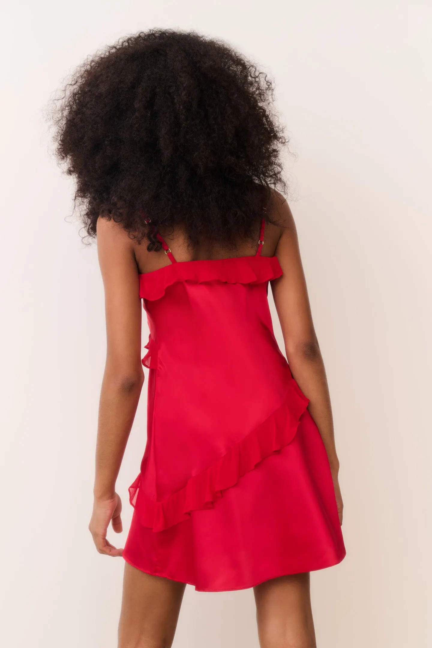 Tween Mini Lomina Charmeuse Dress sold by LoveShackFancy product image thumbnail 3