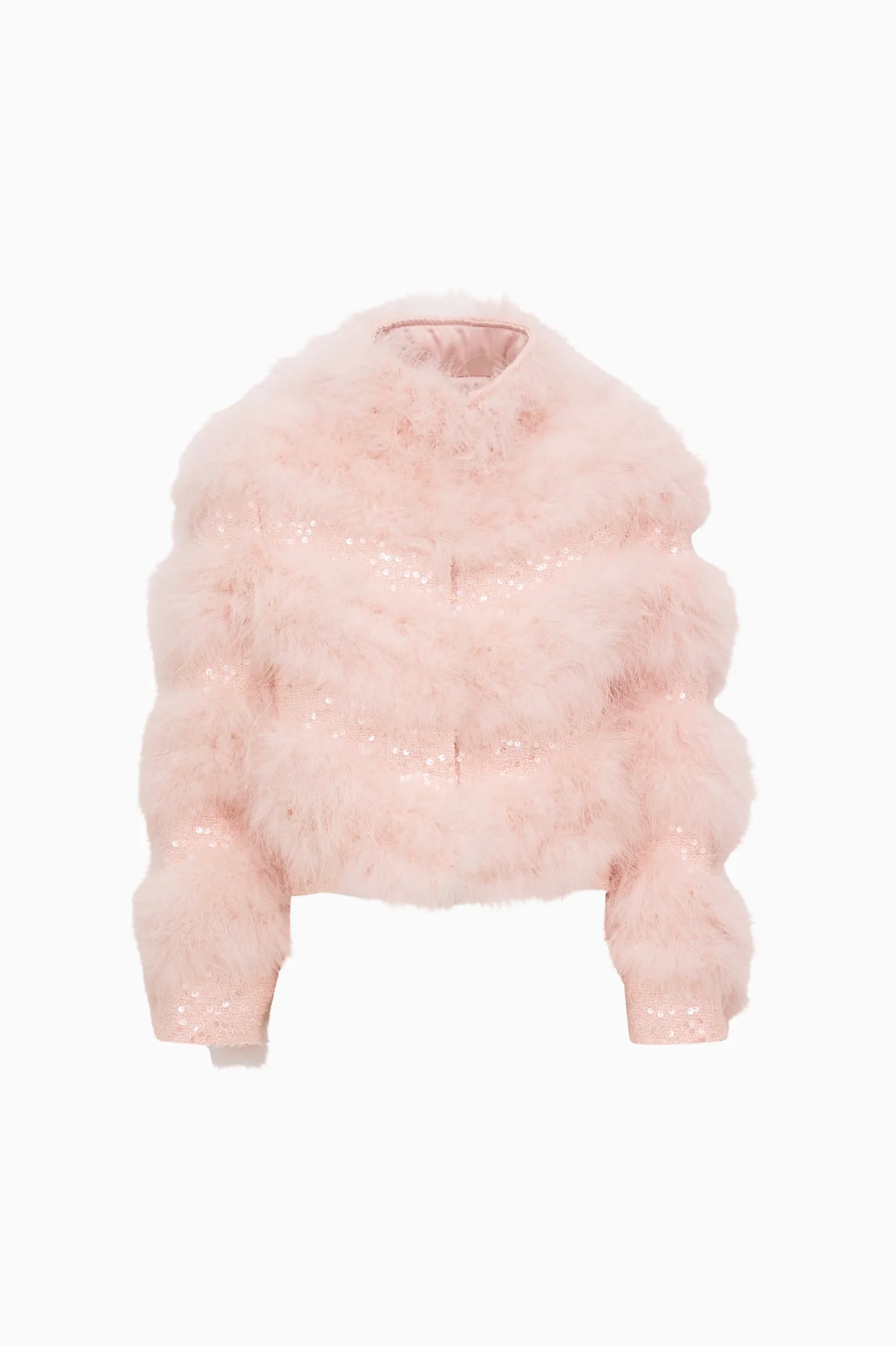 Tween Trislyn Feather Sequin Jacket sold by LoveShackFancy product image thumbnail 5